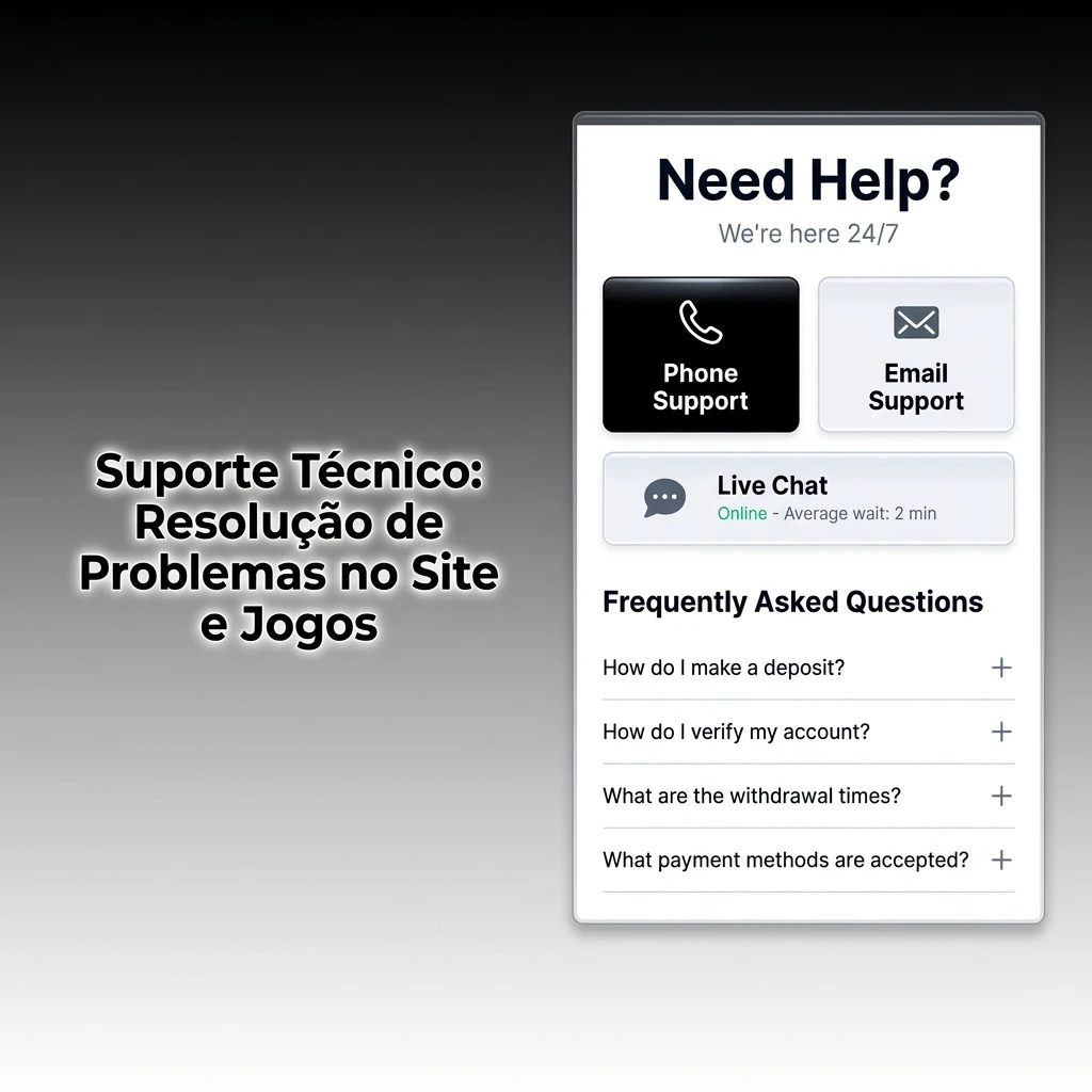 Suporte técnico Betsul: resolução de falhas no site, jogos, transações e app móvel com atendimento eficiente — Betsul Brasil